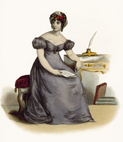 Madame de Stael by French School